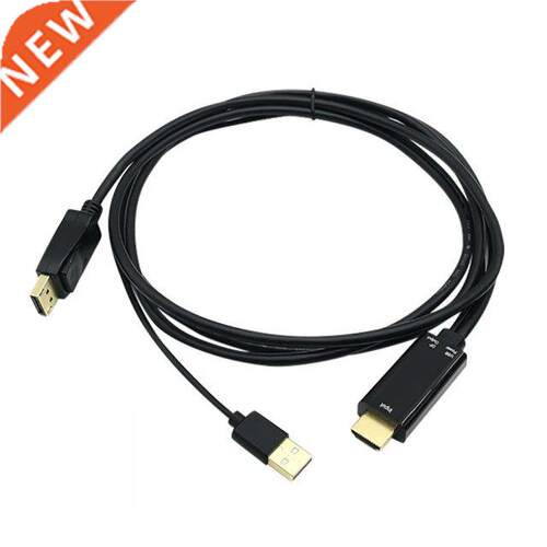 4K 60Hz HDMI-Compatible to DP Converter HD Displayport Video