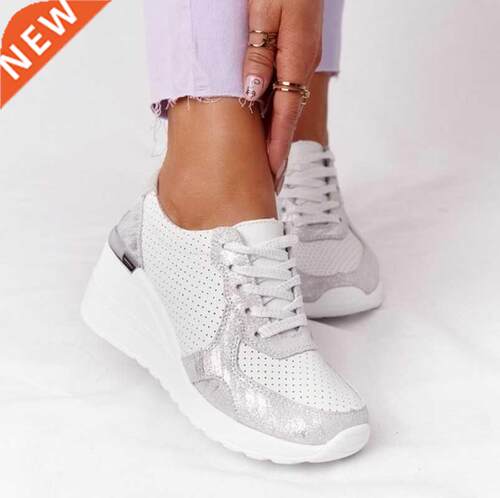 Spring Autumn Women Casual Walking Shoes Height Increasing S