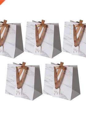 5pcs Dress Bags Gift Packaging Bags Portable Shopping Bags