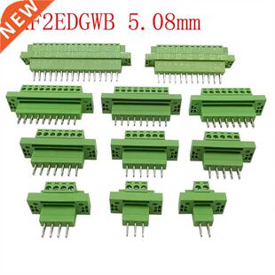 5.08mm Blo KF2EDGWB Terminal 2Pairs Screw Bulkhead Pitch PCB