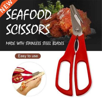 Lobster Fish Shrimp Crab Seafood Scissors Shears Snip Shells