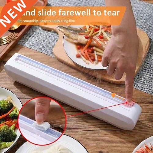 Durable Practical Cling Film Cutting Box Wall-mounted