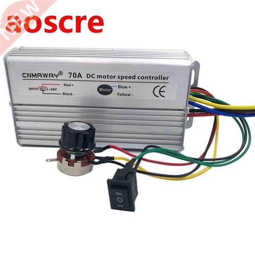 12V-60V DC motor Speed Controller 70A Reversible PWM Contro