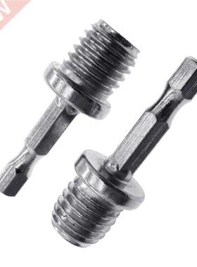 Convenient 2x 1/4 Hexagon Connecting Rod Adapter Drill Chuck