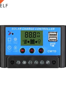 10A 12V/24V LCD Regulador Solar Charge Controller with Auto