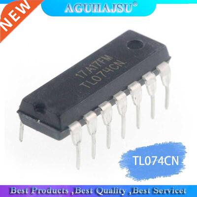 10pcs/lot TL074CN DIP14 TL074 DIP 074CN DIP new and original