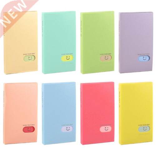 120 Pockets Business Card Book ID Credit Holder Name Card Pi