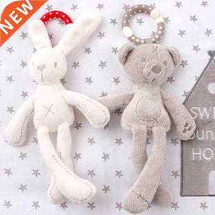 cute Baby Crib Strler Toy Rabbit Bunny Bear Soft Plush inf