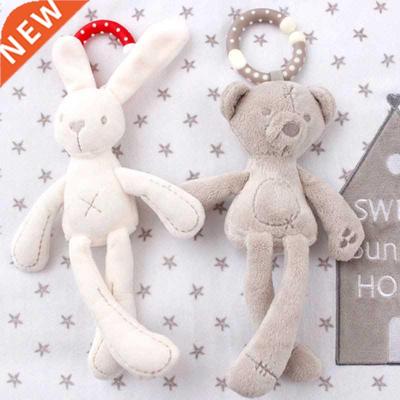 cute Baby Crib Strler Toy Rabbit Bunny Bear Soft Plush inf