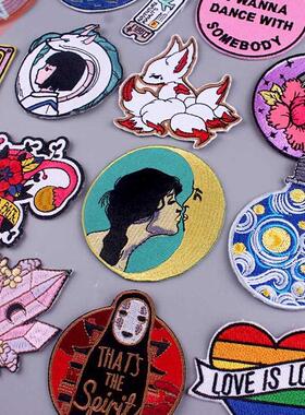 Van Gogh Patch Iron On Patches For Clothing Thermoadhesive P