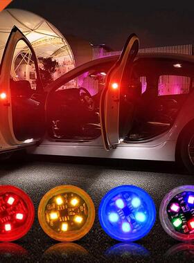 *5 LEDs Car Door Opening Warning Lights Wireless Magnetic de