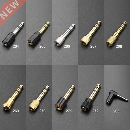 YuXi Jack 6.5 6.35mm Male Plug to 3.5mm Female Connector He