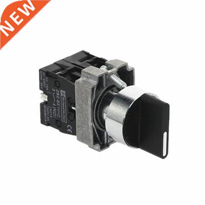 10Ppcs 22mm XB2-BD35 3 Position NO+NC Knob switch 10A/415V L