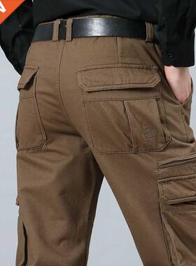 Big Size 29- 44 46 48 Cargo Pants Men Straight Loose Tactica