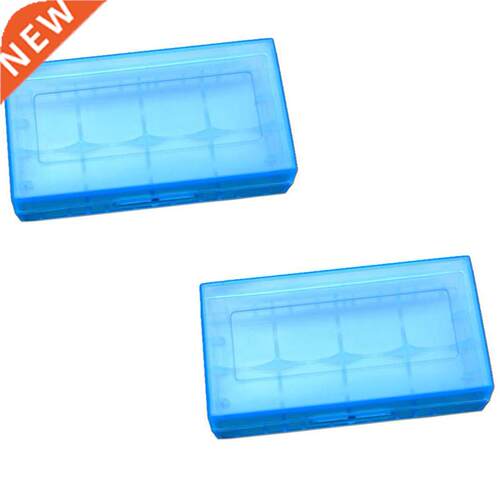 2PCS CR123A 18650 16340 hard Battery Case Box Holder Storage