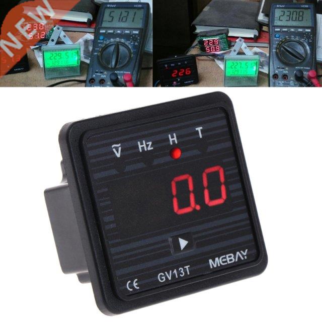 GV1T AC220V Diesel Generator Digital Voltmeter Frequency Ho