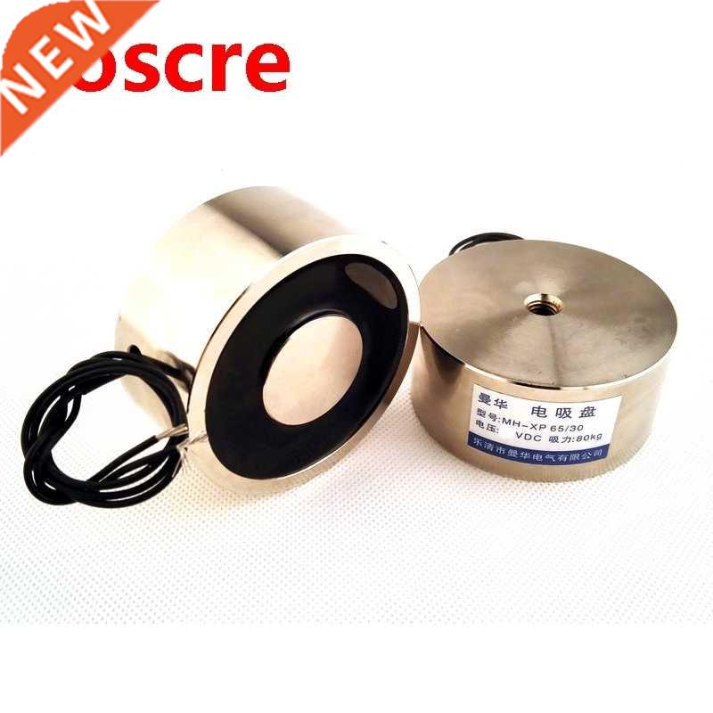 P65/30 Holding Electric Magnet Lifting DC12V 24V 80Kg 800N W