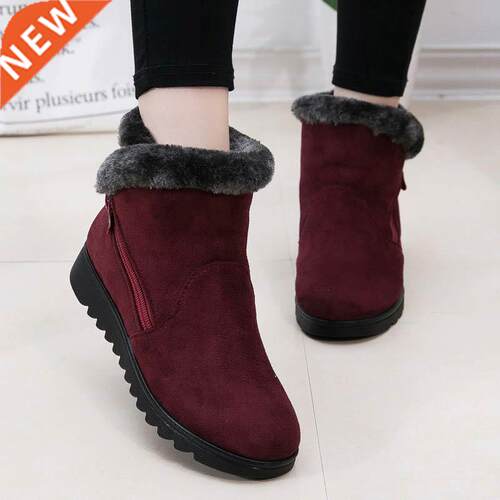 Winter ankle boots women shoes 2021 new fashion non-slip war