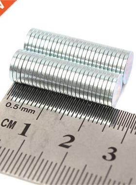 100pcs 8 x 1mm Circular Disc Neodymium Magnets N52 Craft Reb