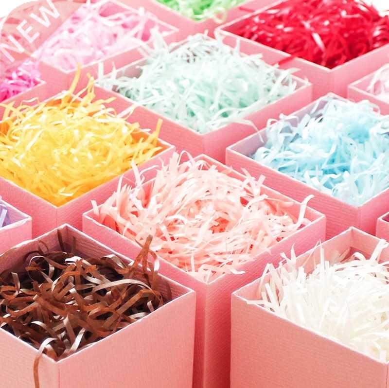Paper Raffia Shredded Paper Decoration  Confetti Gift Box