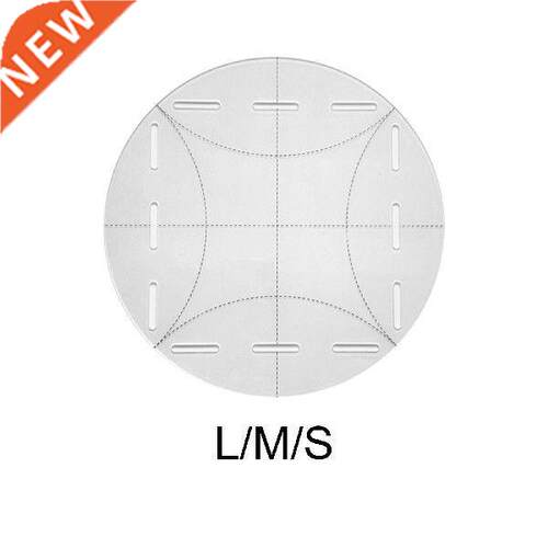 Clear Round Template Guide Tool Accs DIY Quilting Ruler