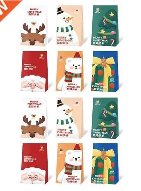 K1MF Tas Hadiah Natal Set Isi 12 untuk Tas Goodie Natal Tas