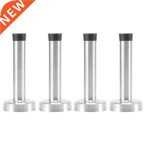 door stop 4 Set Stainless Steel Door Stopper Wall Mounted Do
