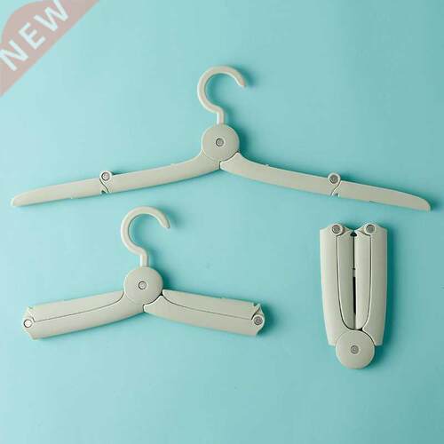 1PC Mini Travel Folding Hangers Telescopic Portable Clothes