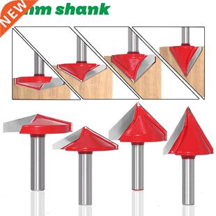 1PC 8mm shank V Bit CNC cricut carbide end mill 3D Router Bi