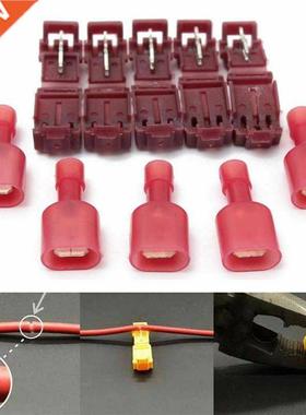 100PCS T-Tap Electrical Wire Connectors Self-Stripping Insul