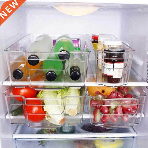 Fruit Vegetable Organizer Tray Freezer Fridge Drawer Pantry