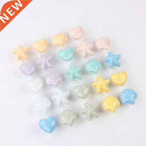 Ceramic Knob Heart Star Shell Children Room Furniture Hardwa