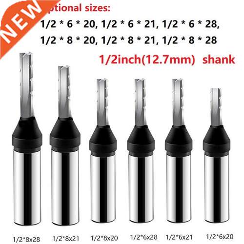 3 Flutes TCT Straight Router Bit 3-blade Cutting CNC Milling