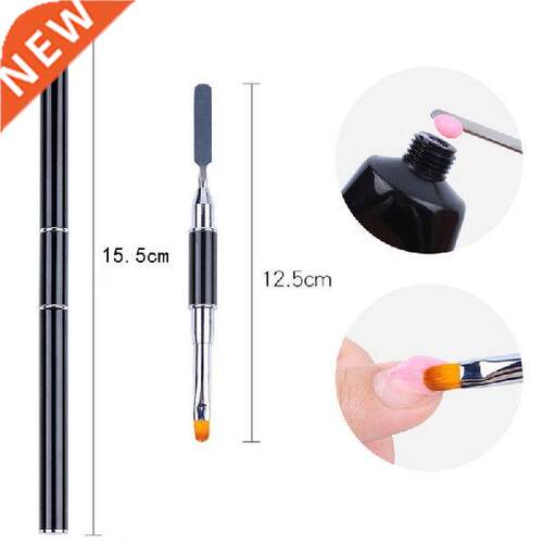1PC Dual Ended Nail Art Acrylic UV Gel Extension Builder