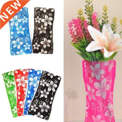 2Pcs Portable Foldable Vase Wedding Office Home Decoration