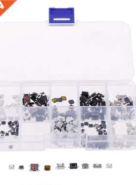 HOT! 250Pcs 10Models Tactile Push Button Switch Micro