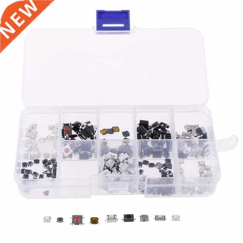 HOT! 250Pcs 10Models Tactile Push Button Switch Micro