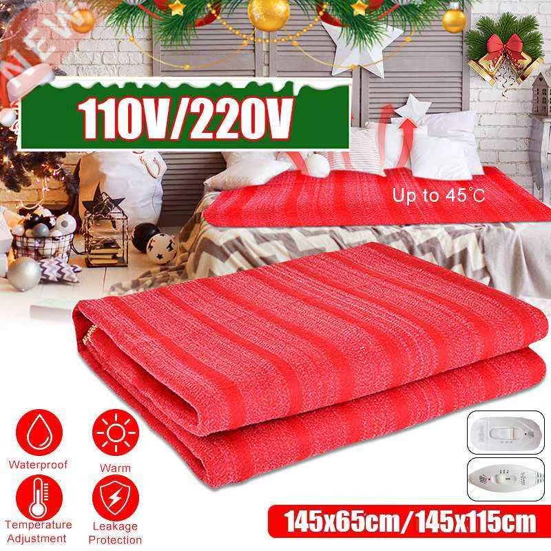 145x65cm 110V Winter Home Electric Blanket Heater Single Bod
