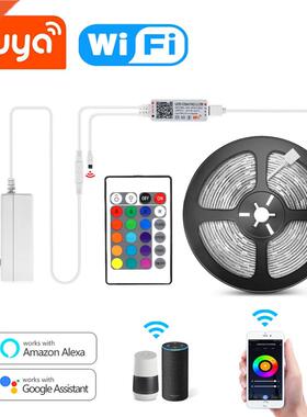RGBW 5050 Led lights 10M 15M LED Lmp Wifi Remote Tuy Smrt