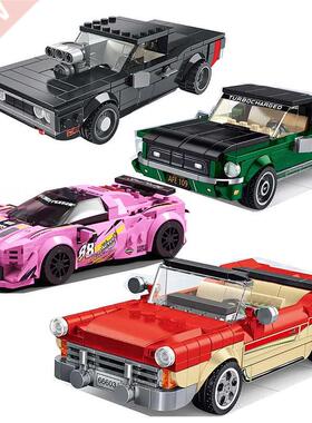 Racing Car City Speed Champions Sports Model Building Blocks