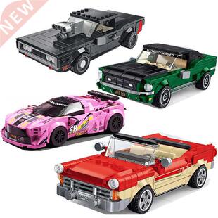 Racing Car City Speed Champions Sports Model Building Blocks