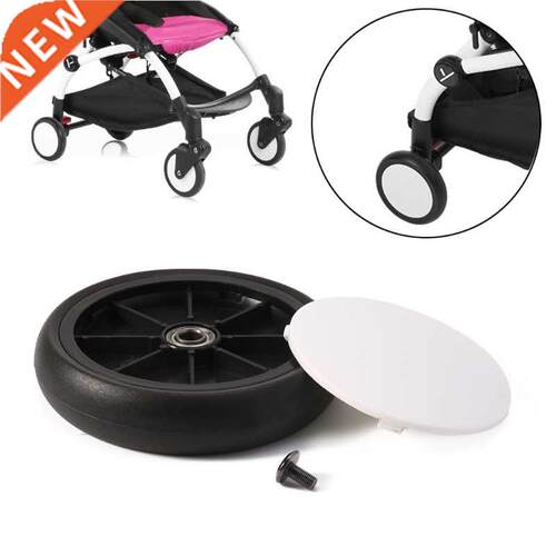 Baby Strollers Front/Rear Wheels Pushchair Back Rubber Wheel
