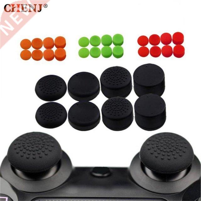 8Pcs/Set Silicone Controller Joystick Thumb Stick Grip Cap C