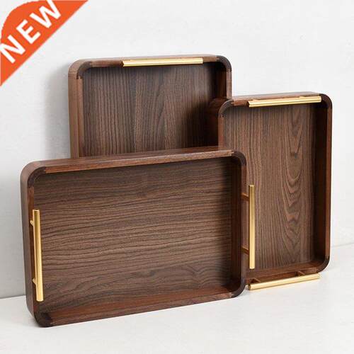 Solid Wood Serving Tray,Coffee Table Tray,Tea Table Plate,Ta