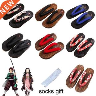 Demon Slayer Anime Cosplay Shoes Men Women Traditional Samur