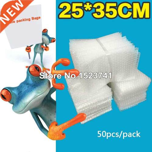 50PCS 250x350mm Plastic Wrap Envelope white Bubble packing