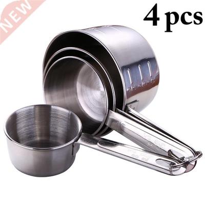 4pcs Kitchen Tools Measuring Spoons Set Teaspoon Coffee Suga