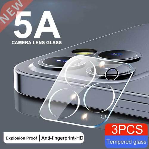 3PCS 5A Back Lens Protective Glass For iPhone 12 11 Pro Max