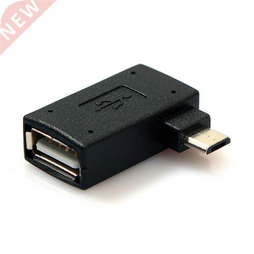 PVC molding Micro USB 2.0 OTG Host Adapter with USB Power fo