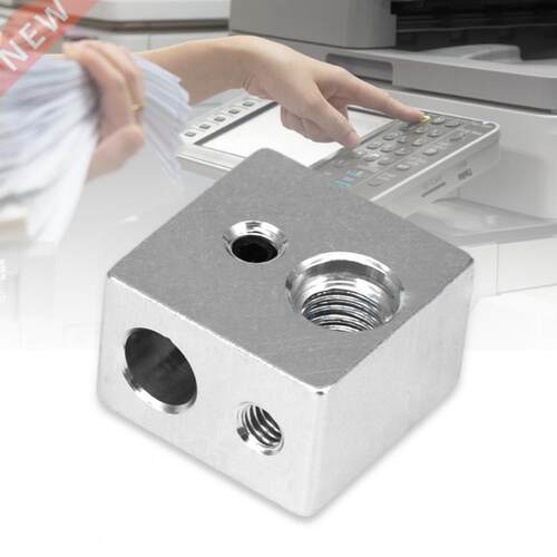 Heating Block M7 Thread Fit with Thermocouple D Printer Acc